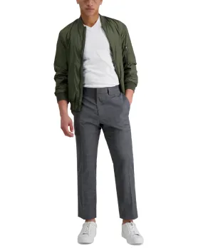Kenneth Cole Reaction Mens Slim fit Dress Pants 38 / 29 Grey Plaid Stretch