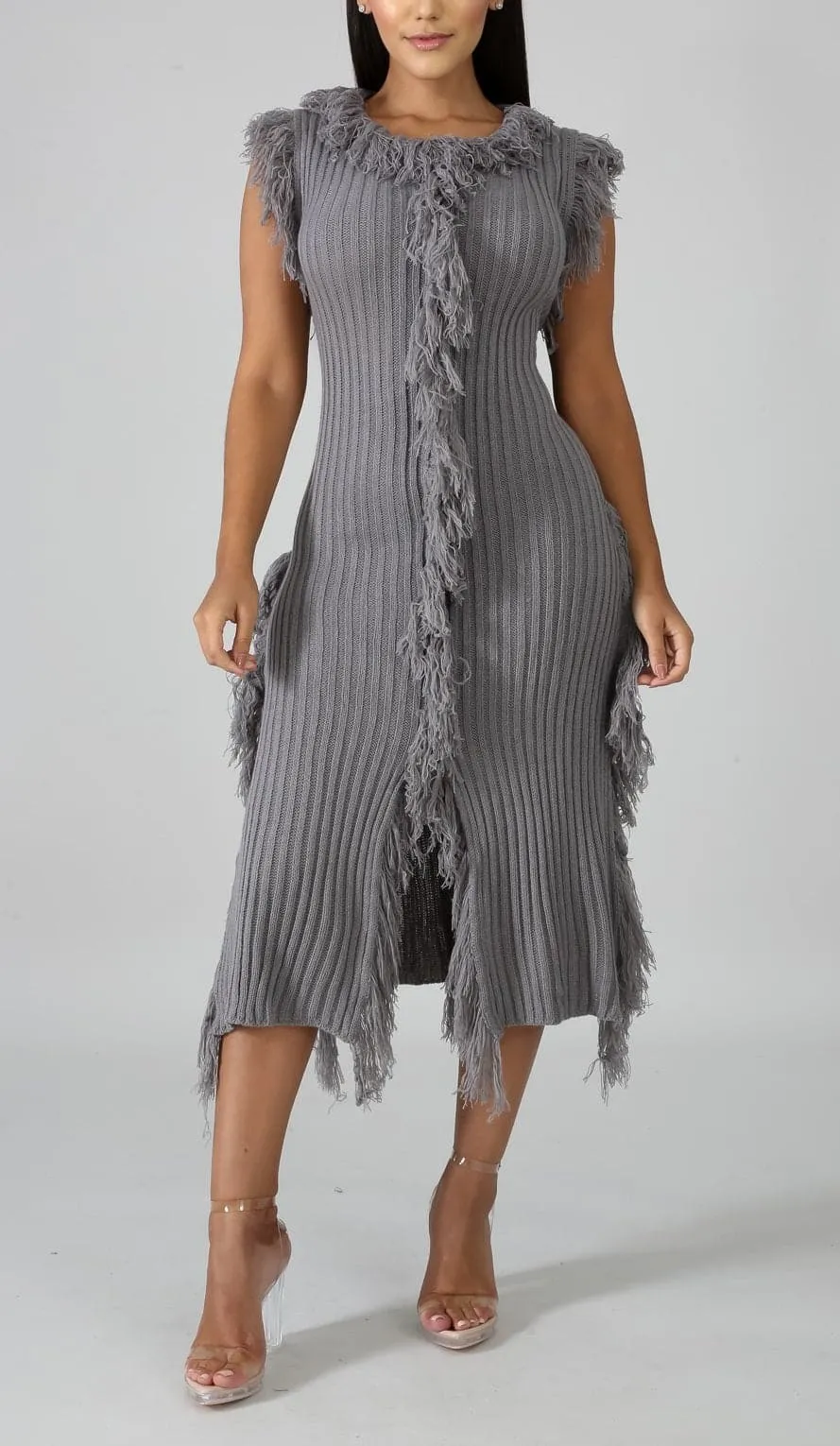 Knit Midi Dress