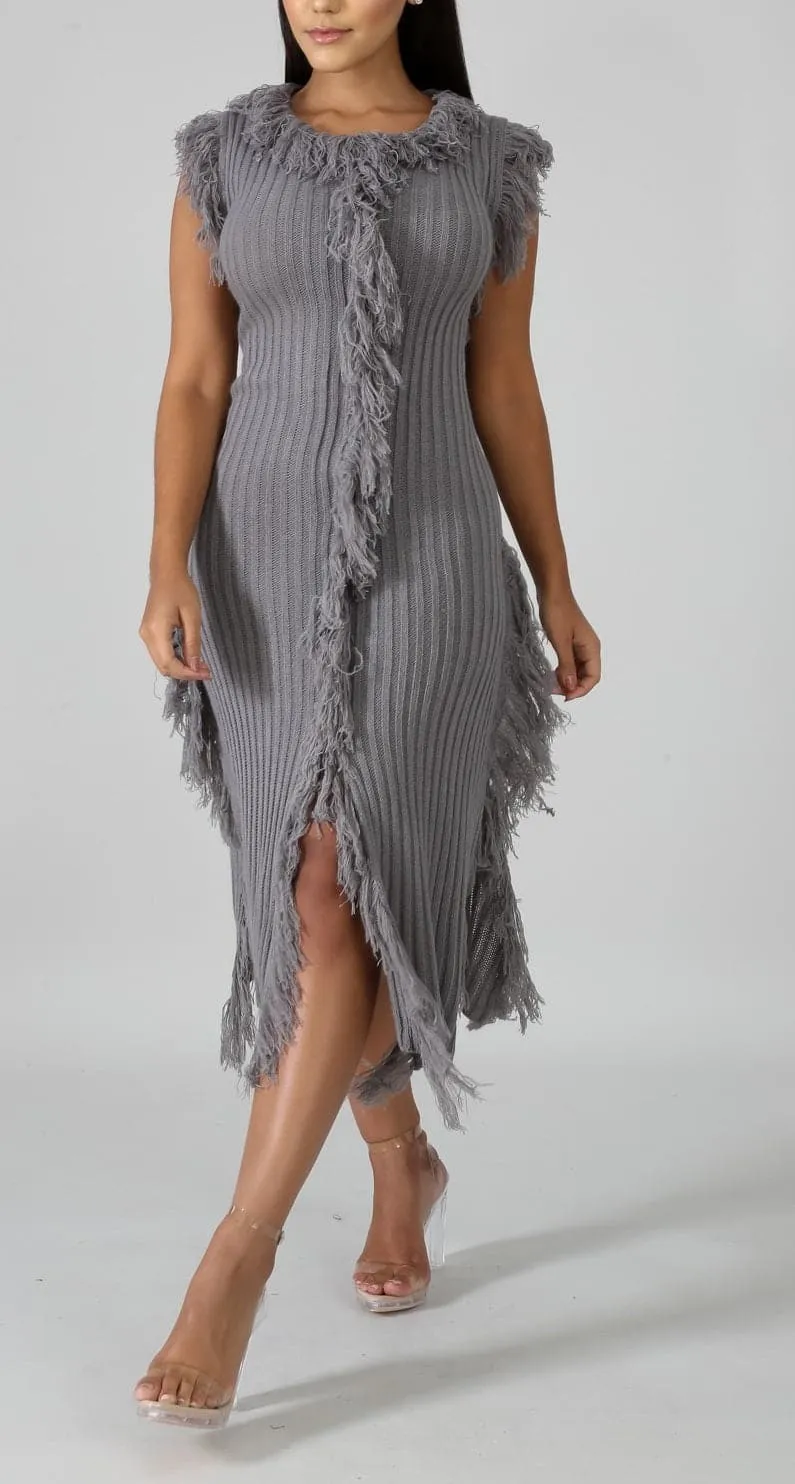 Knit Midi Dress