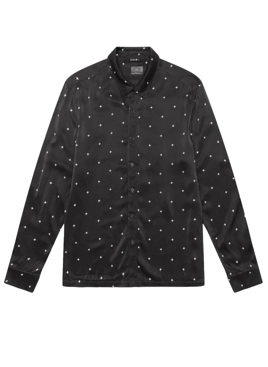 Ksubi Polka Plus Ls Shirt Black