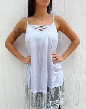Lacy Daze Tunic Top