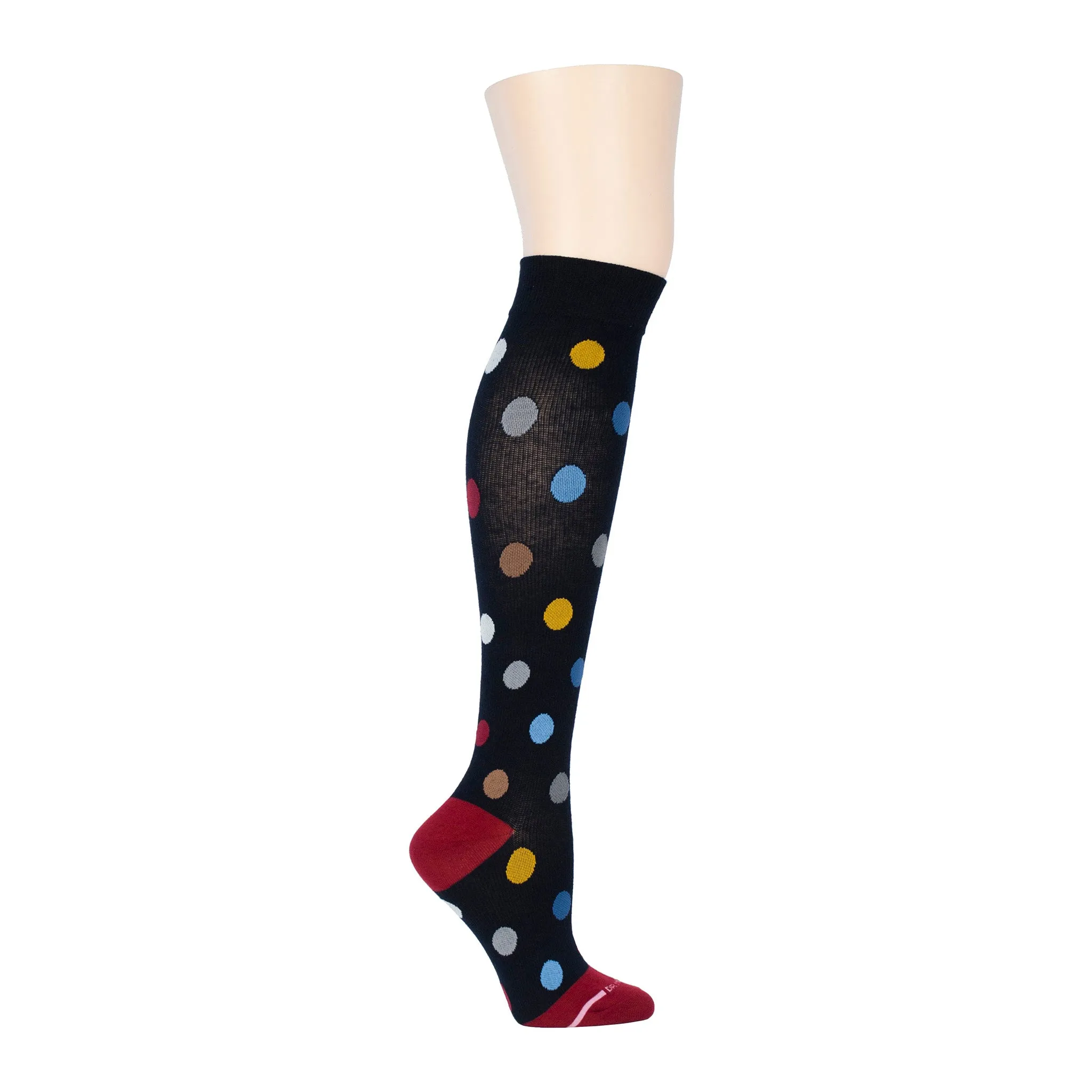 Large Dots | Knee-High Compression Socks For Women