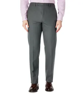 Lauren Ralph Lauren Mens Classic Fit Flat Front Dress Pants Grey 40 x 30