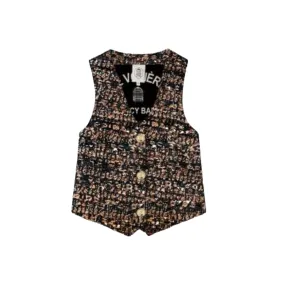 Le Voliere - Gilet Tweed