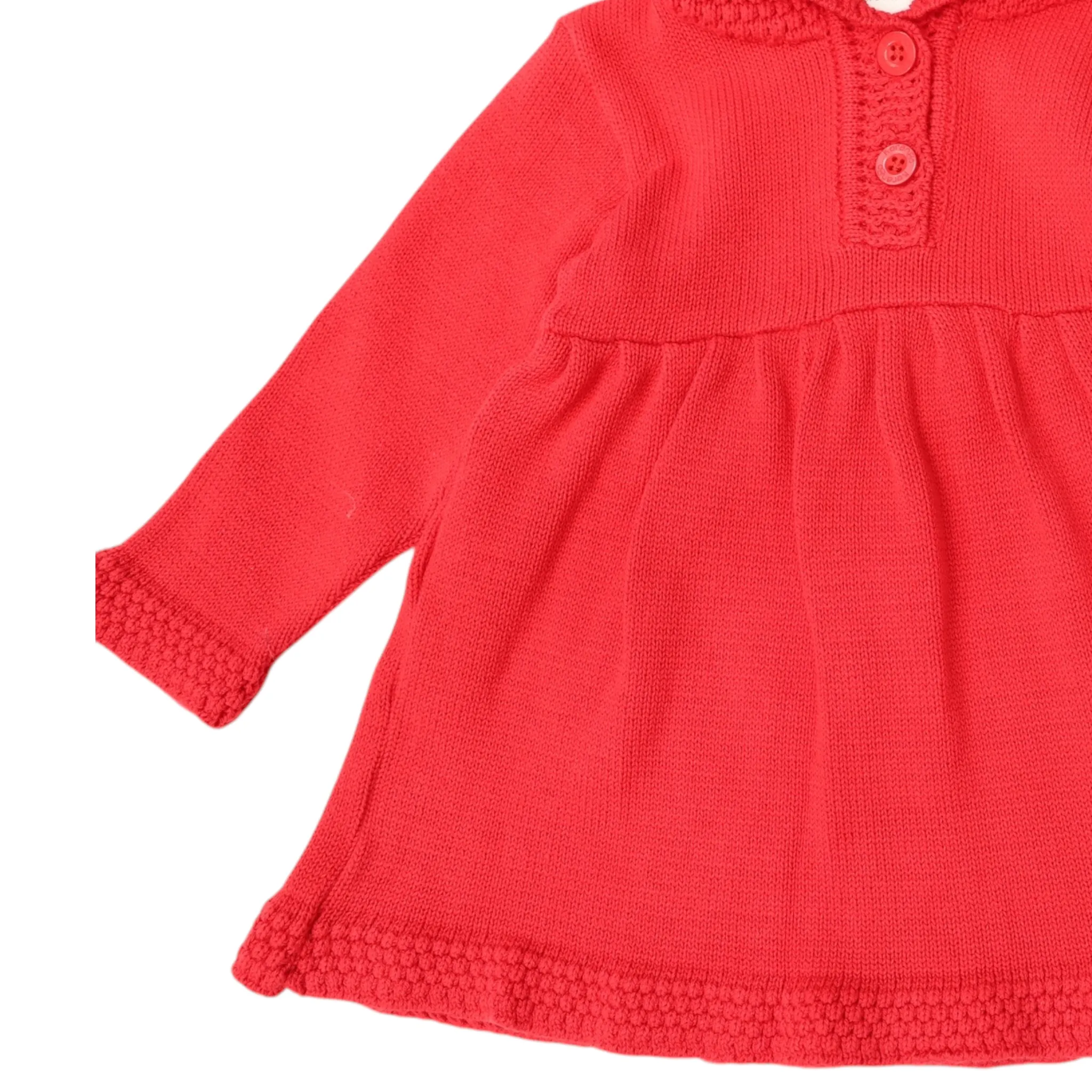 Little Red Knit Dress