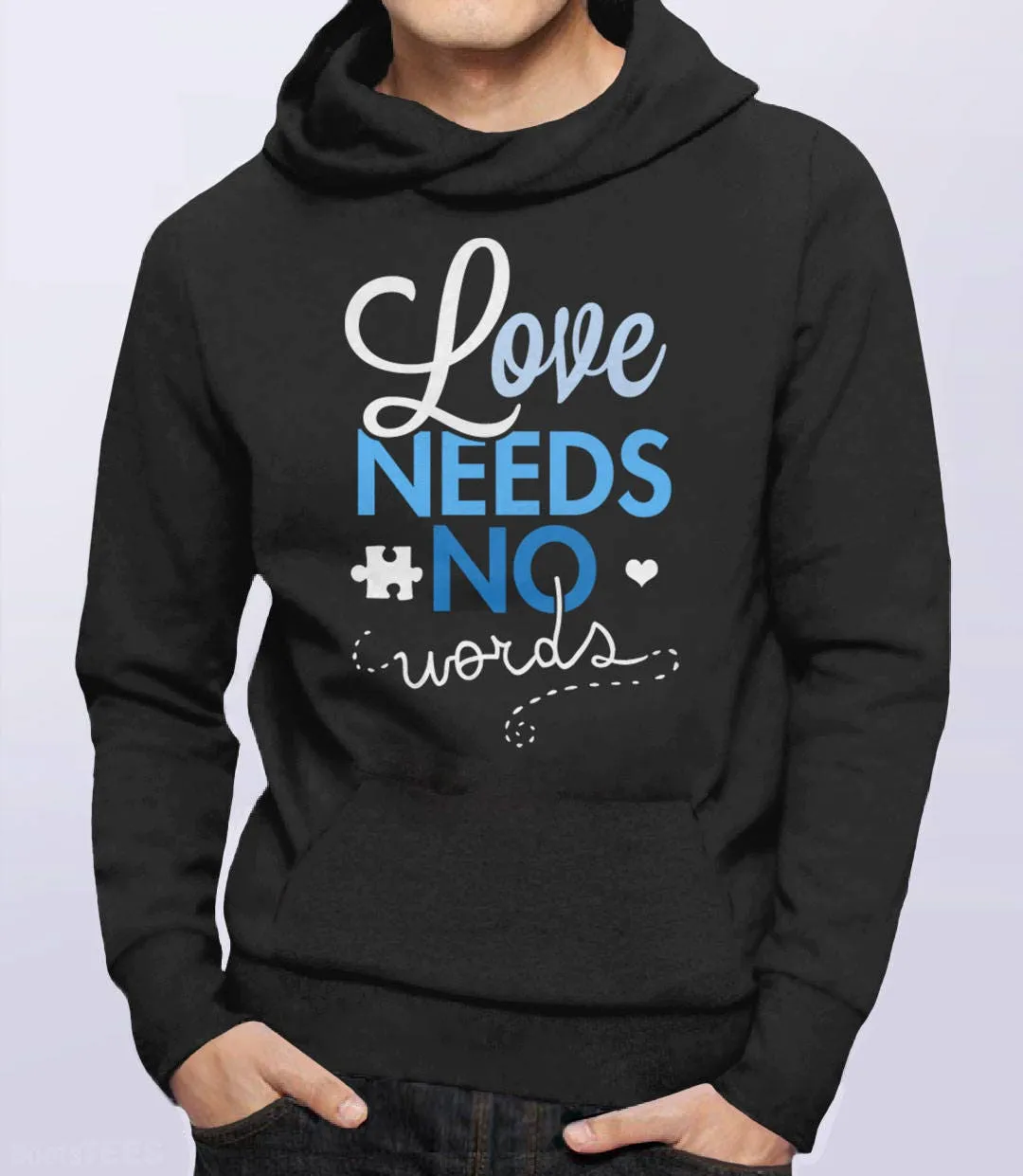 Love Needs No Words Sweatshirt