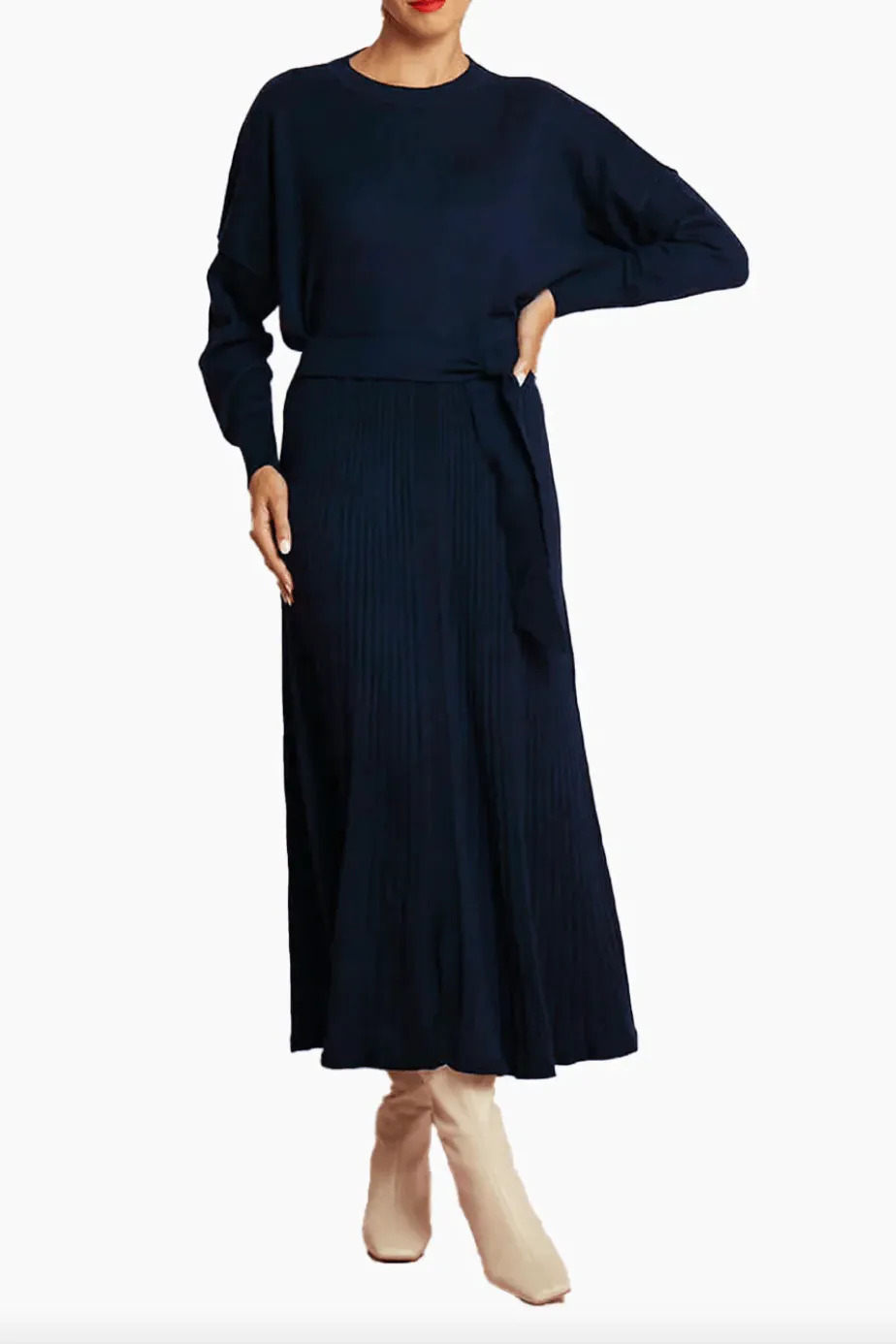 Lucy Knit | Navy