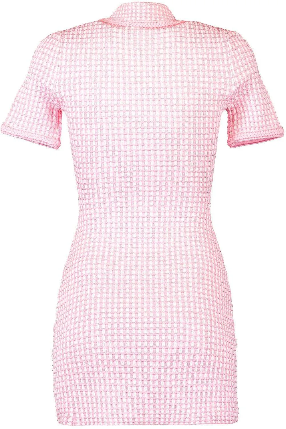 Lurex Knit Mini Dress