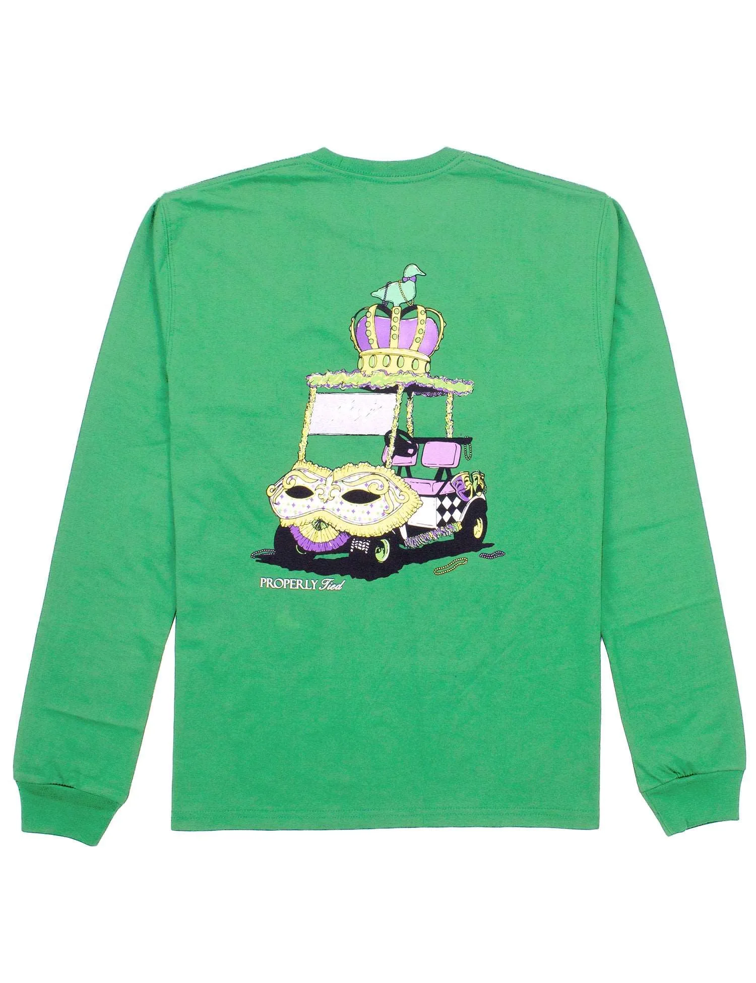 Mardi Cart Adult Long Sleeve T-shirt