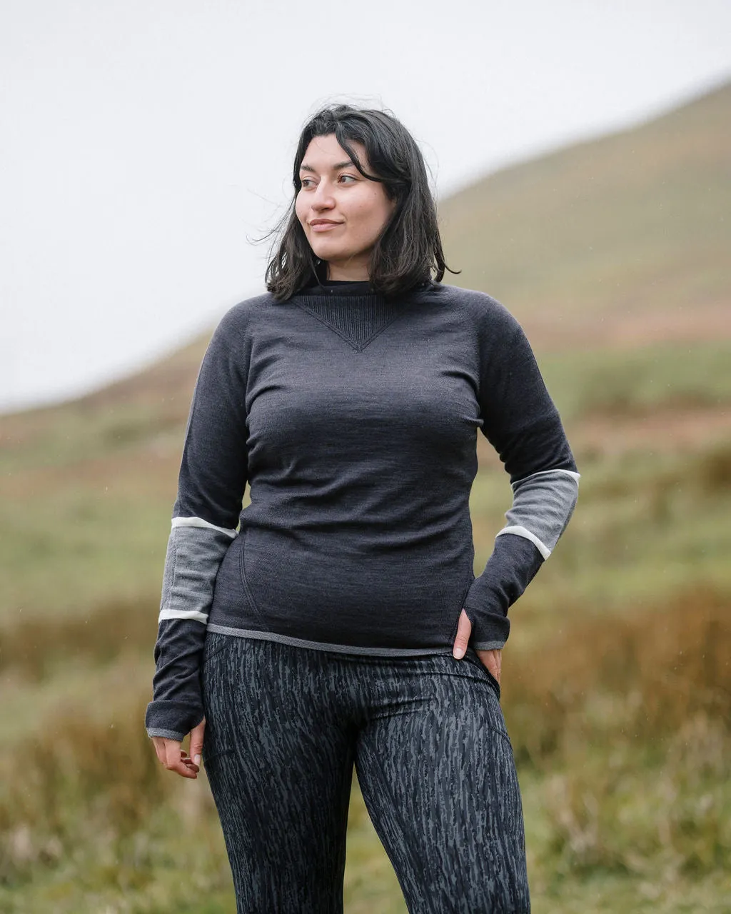 Marin Merino Cowl Neck Top