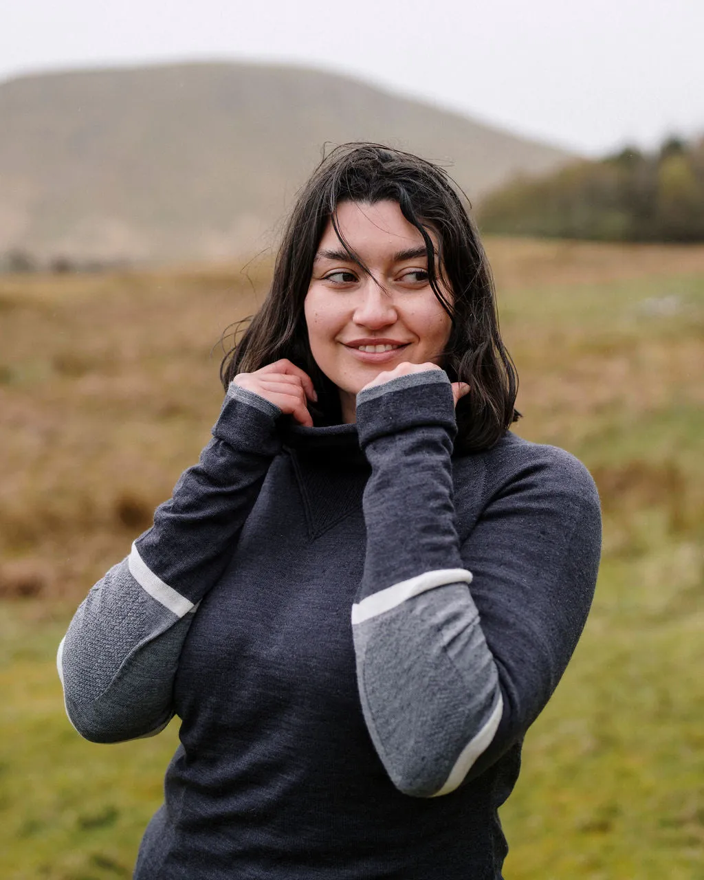 Marin Merino Cowl Neck Top