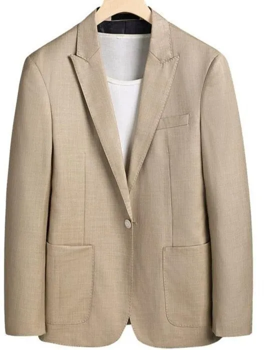 Men Blazer -  1-Button Business