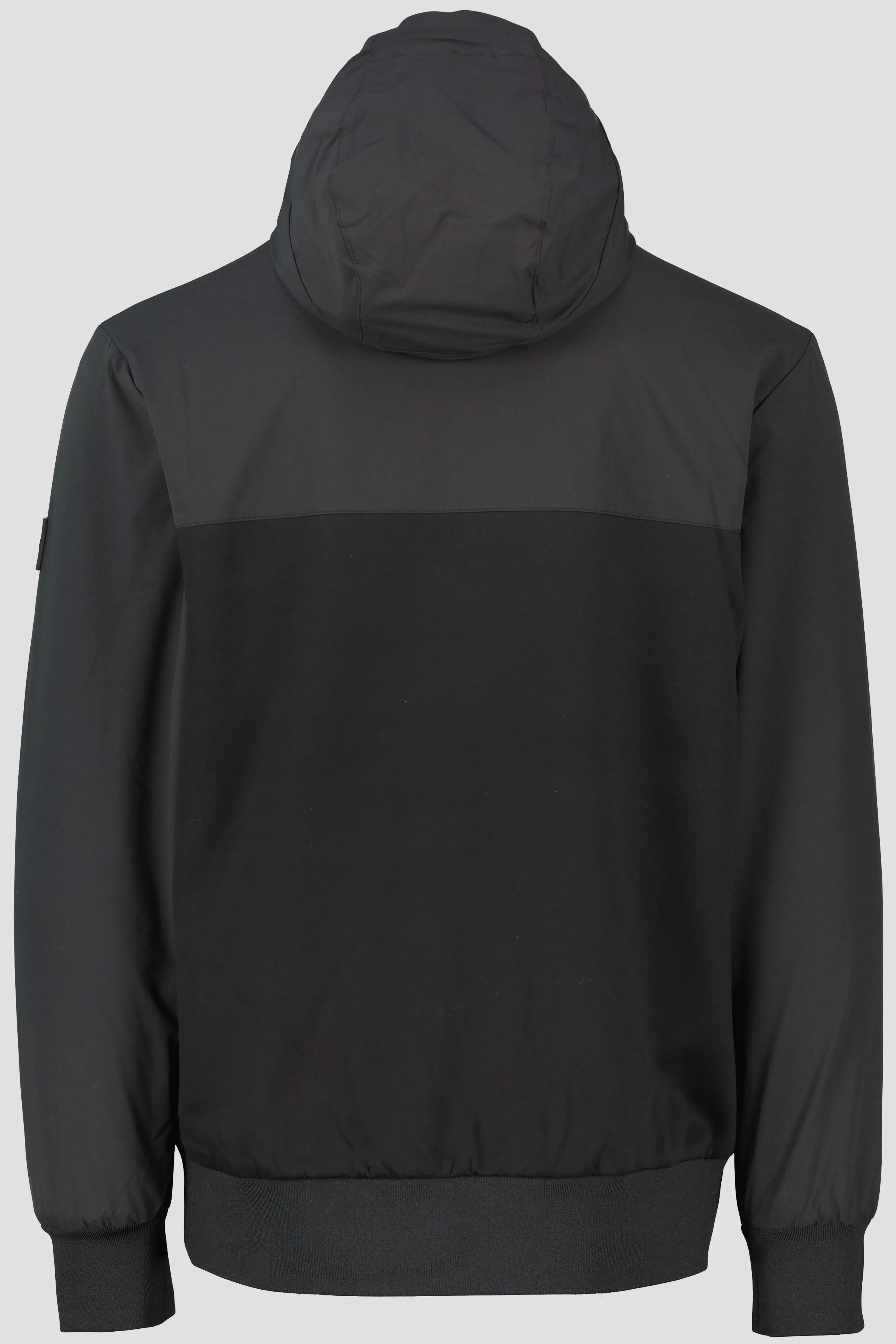 Men's BOSS Black P-Steele 134 Black Hooded Sweatshirt