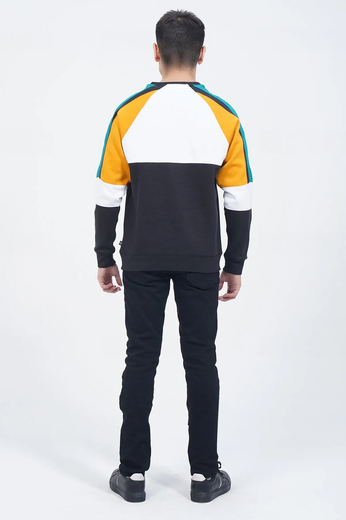 Mens "CORNET" Crew Neck Long Sleeves Sweatshirt