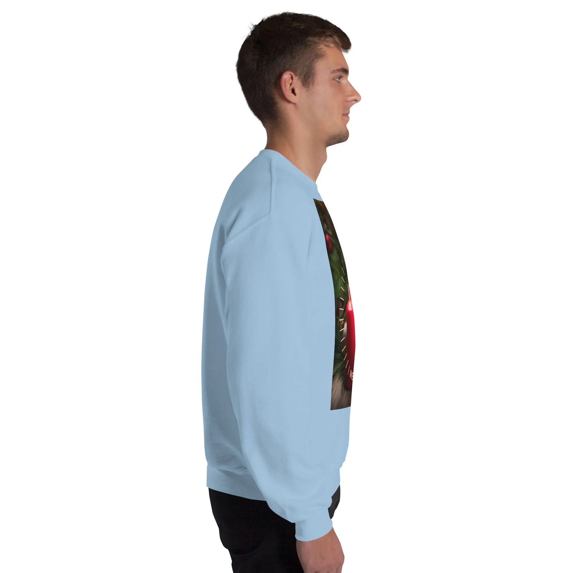 Merry And Bright Christmas Sweatshirt (Glamourange Christmas Sweatshirt Men)