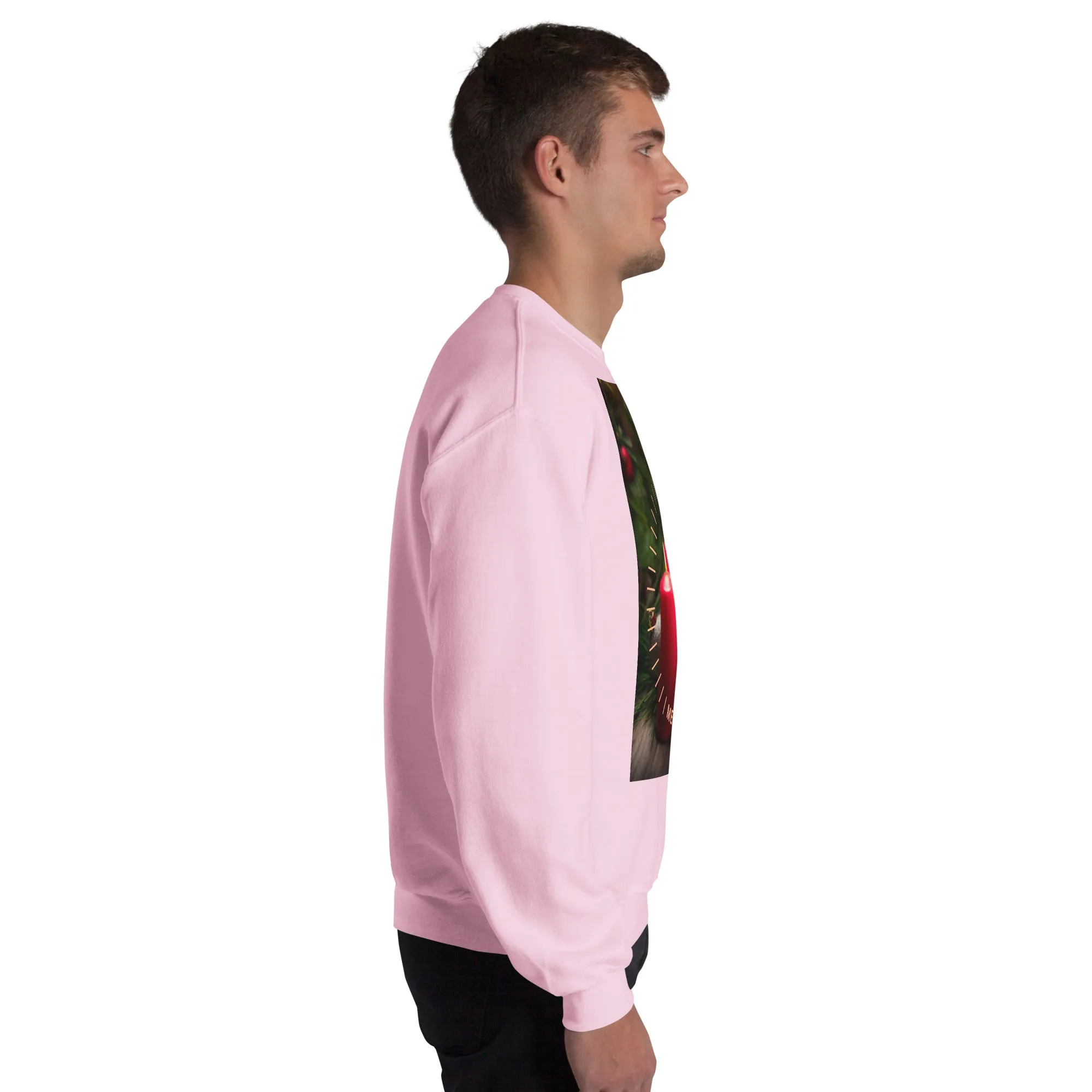 Merry And Bright Christmas Sweatshirt (Glamourange Christmas Sweatshirt Men)