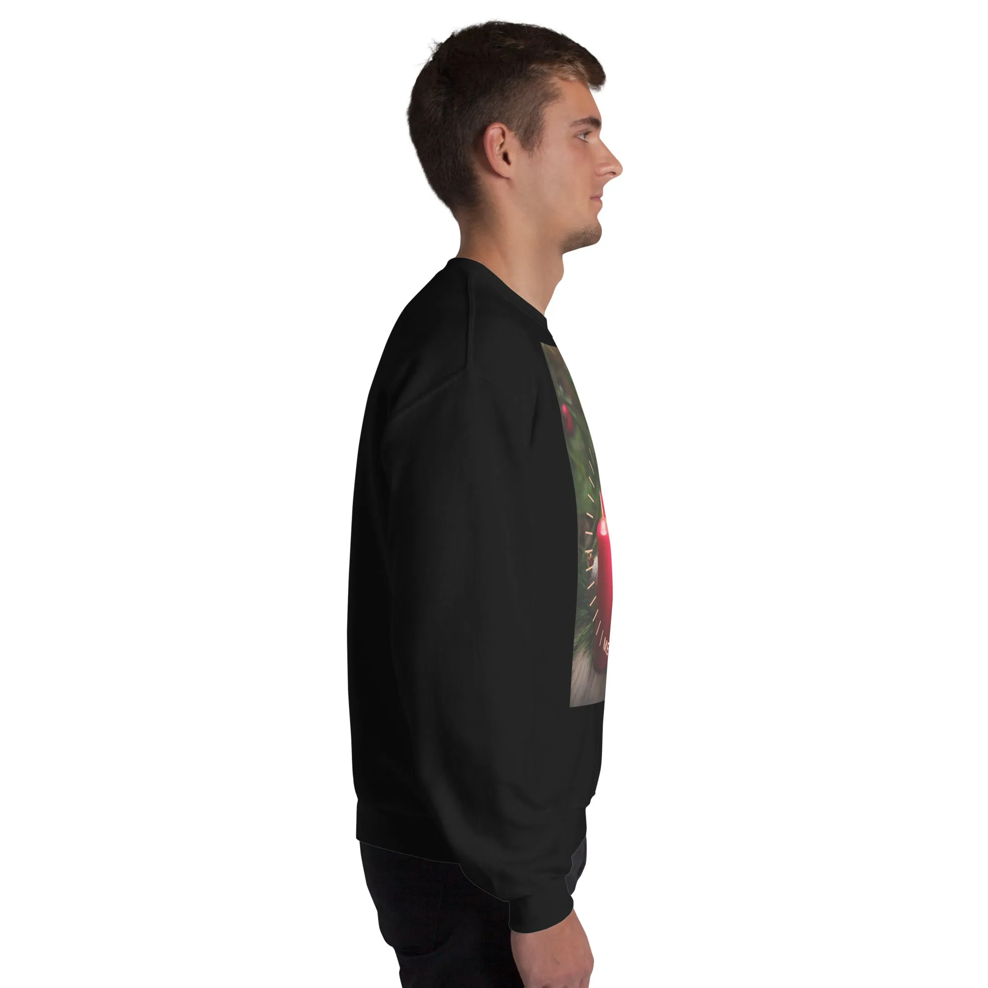 Merry And Bright Christmas Sweatshirt (Glamourange Christmas Sweatshirt Men)
