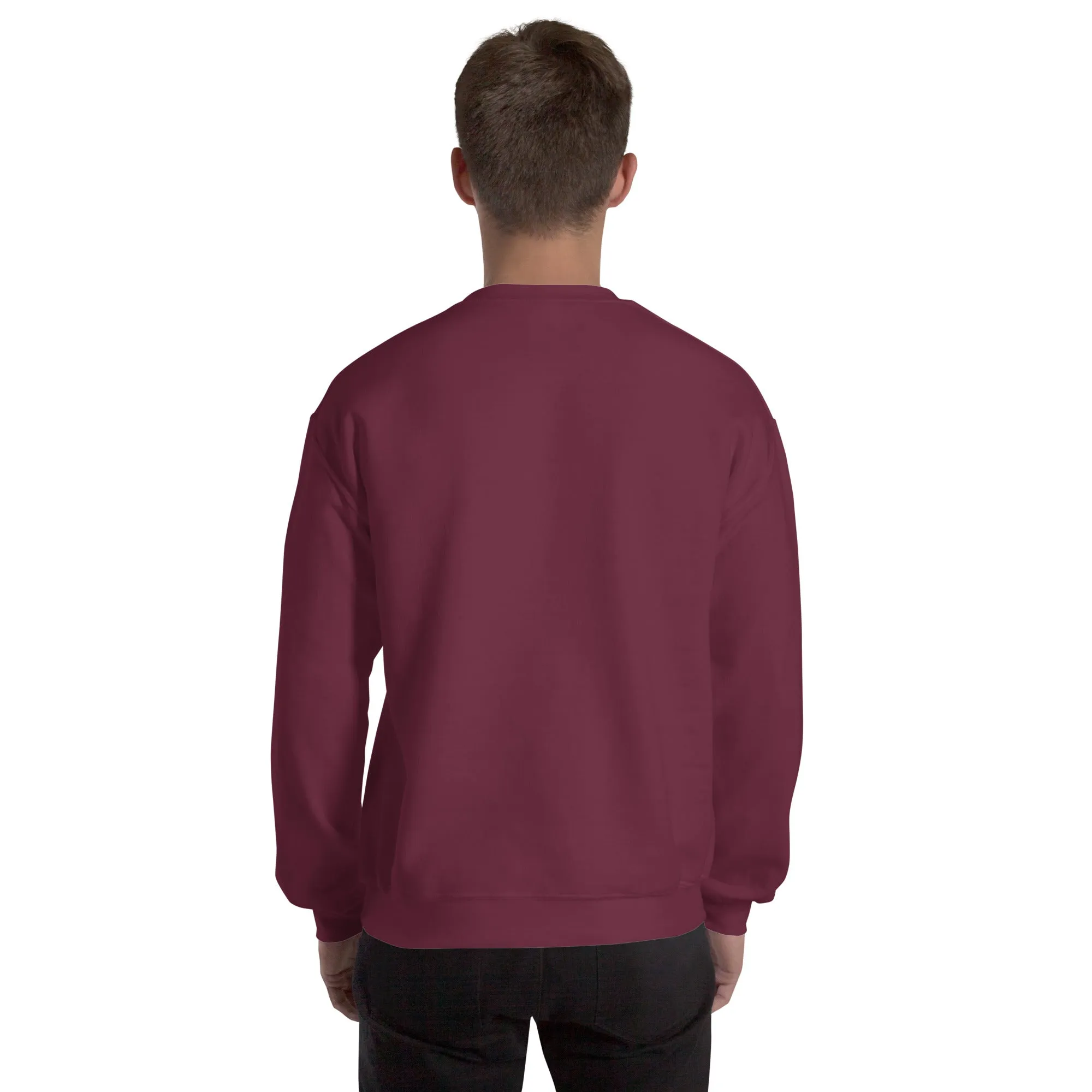Merry And Bright Christmas Sweatshirt (Glamourange Christmas Sweatshirt Men)