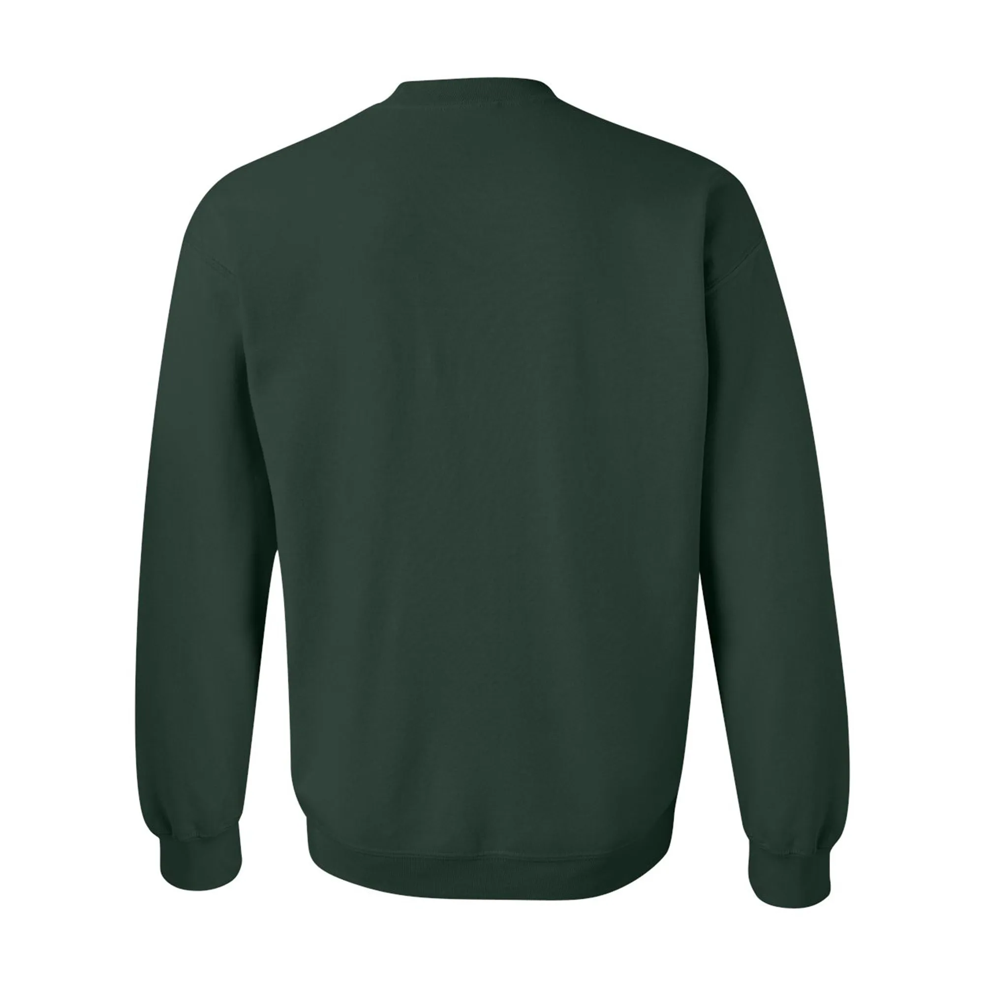Michigan State Spartans Checkerbox Crewneck Sweatshirt - Forest