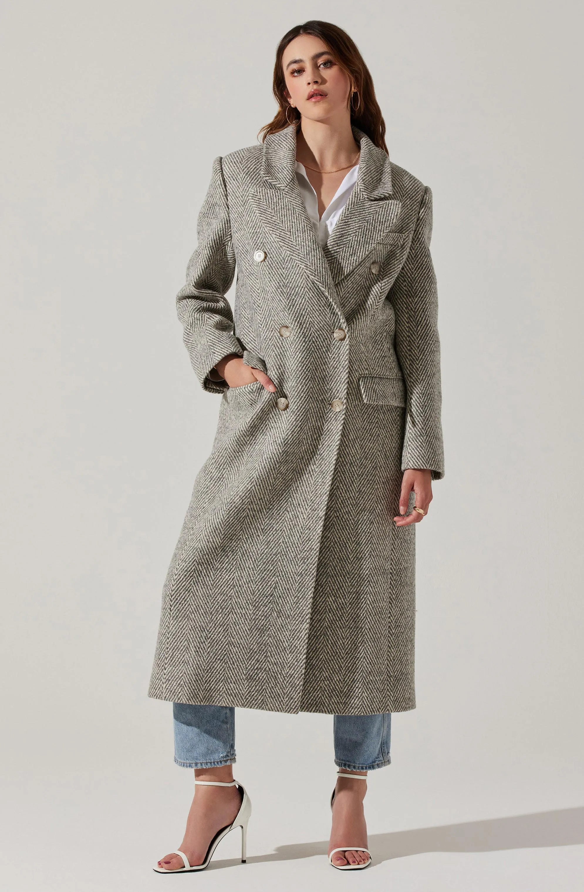 Morana Oversized Boucle Coat