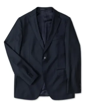 Navy Blue Vitale Barberis Wool Suit Jacket