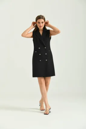 NDL Women Vest Dress Black - Apaseo el Alto