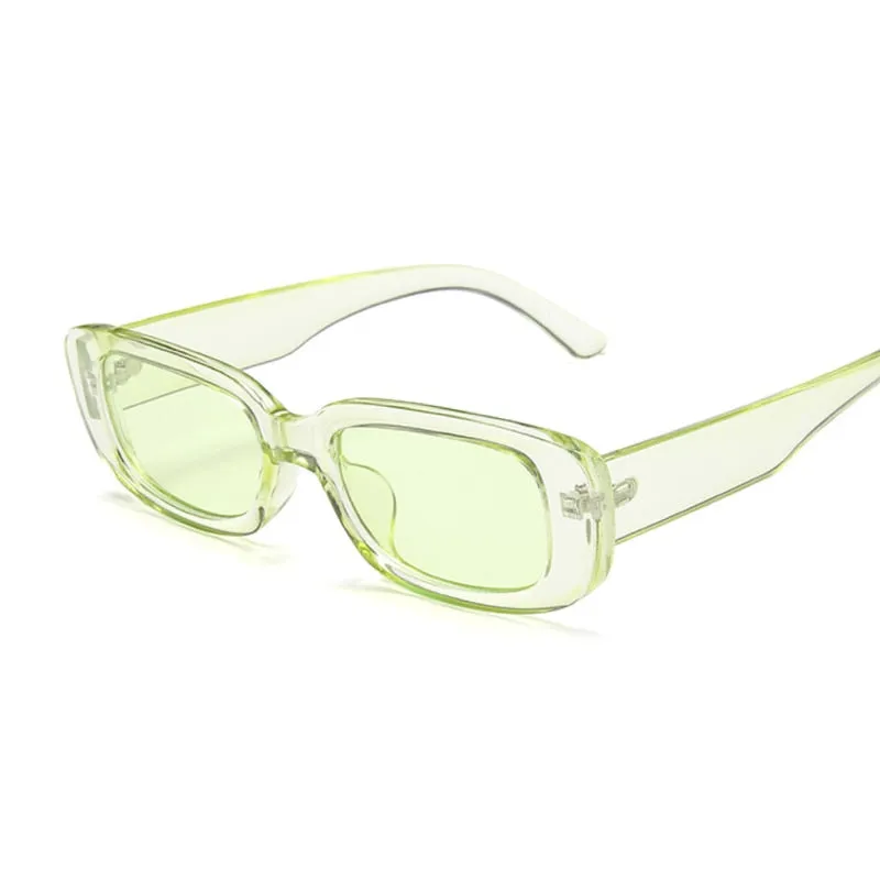 New Fashion Square Sunglasses Women Brand Designer Vintage Rectangle Sun Glasses