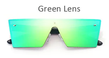 New Rimless Sunglasses Fashion Italy Brand Catwalk