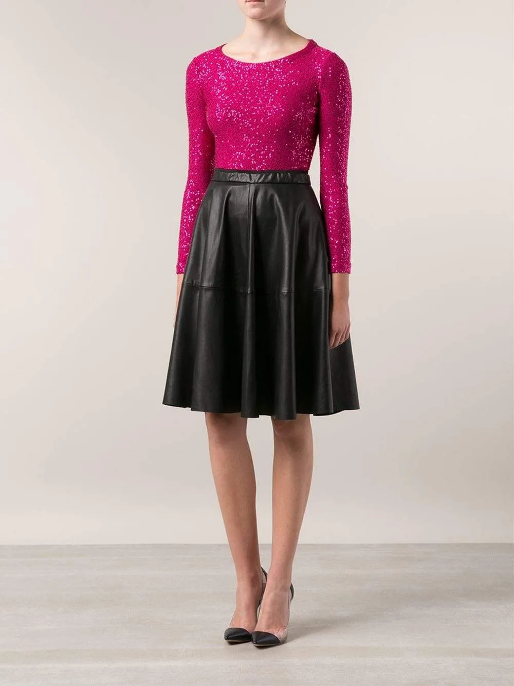 Pailette Knit Top