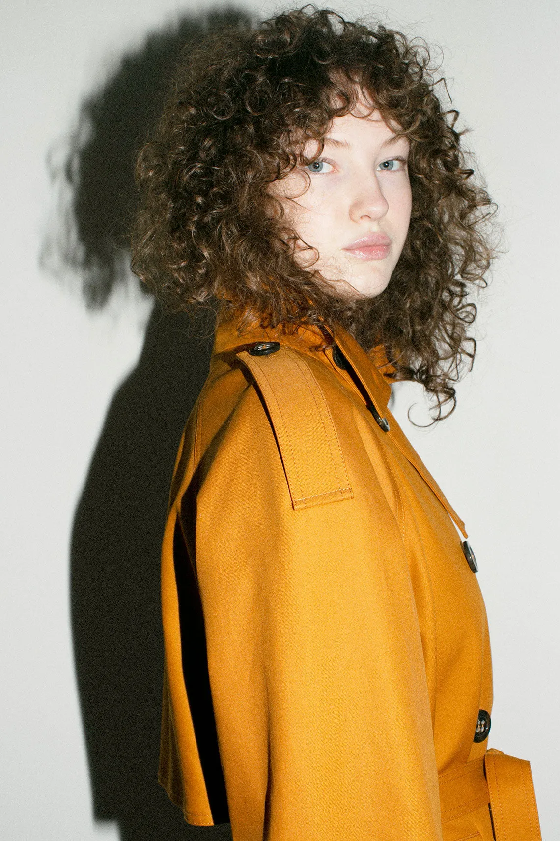 Pecan Lois Trench Coat