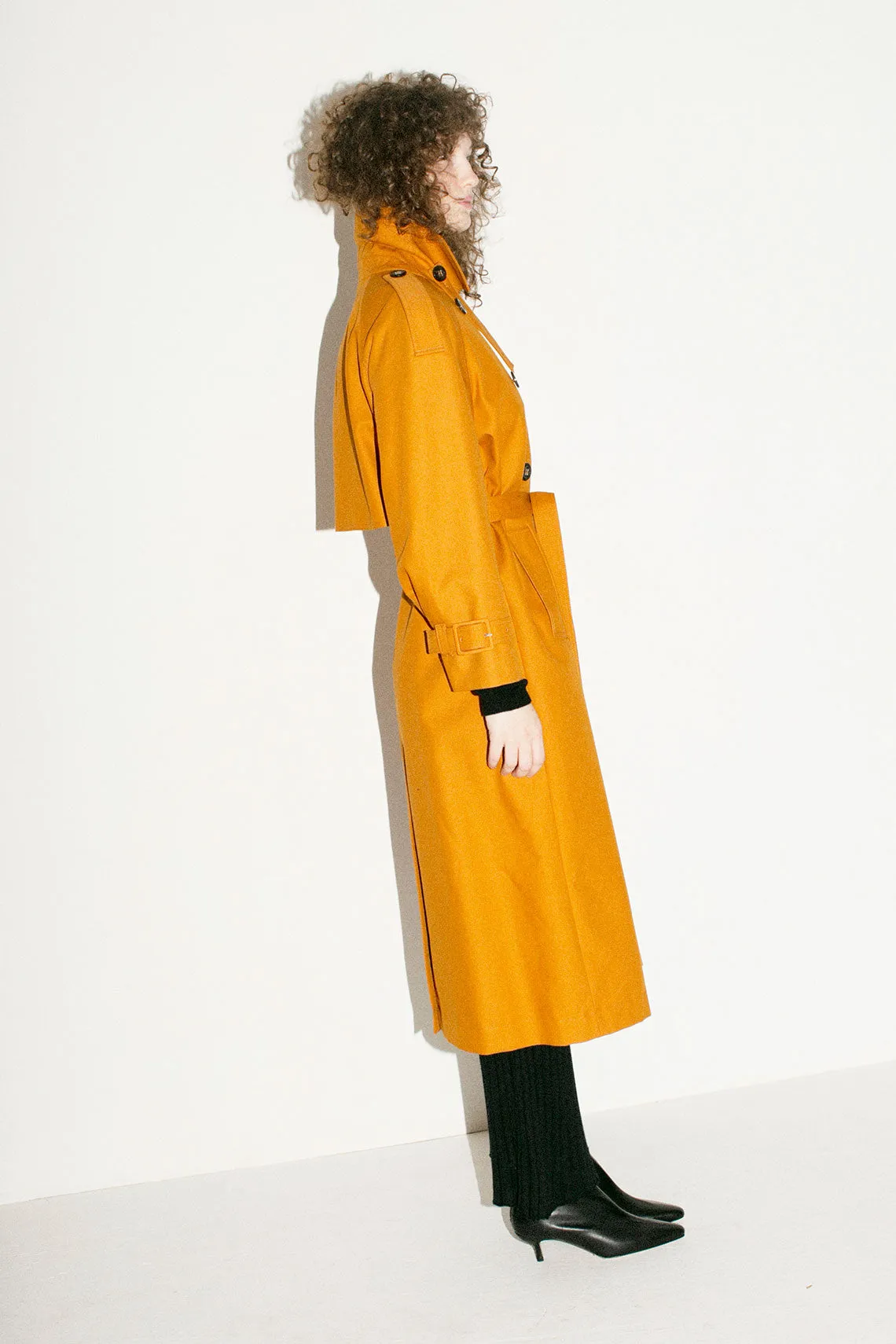 Pecan Lois Trench Coat