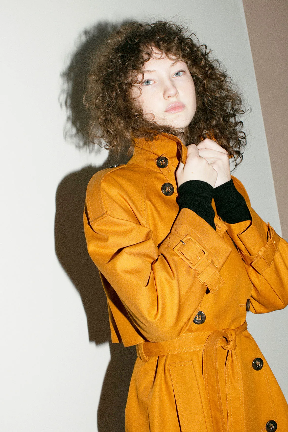 Pecan Lois Trench Coat