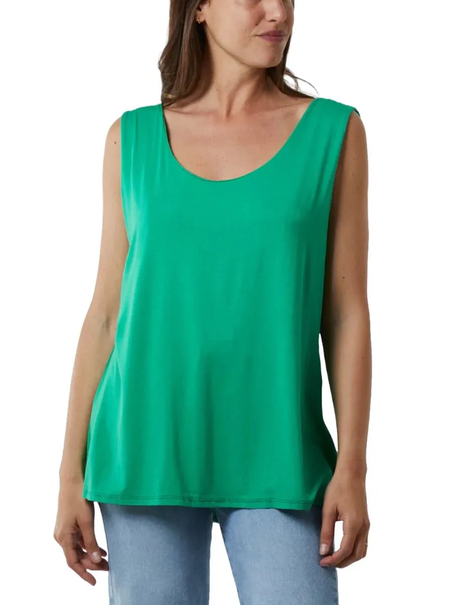 Plus Luxe Double Layer Vest Top