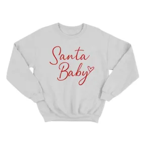 Santa Baby Heart Sweatshirt