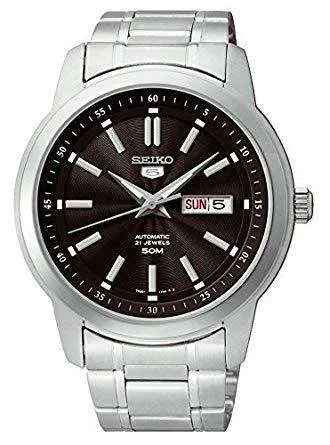 SEIKO SNKM87K1 Automatic Silver Stainless Watch for Men-