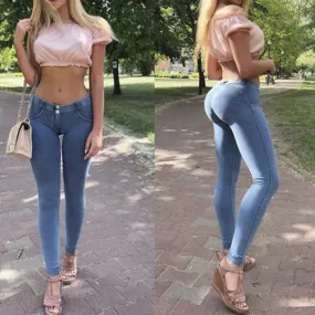 Shaping Denim Leggings