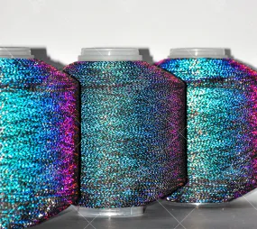 Shining Blue Reflective Yarn（Produced according to order.）