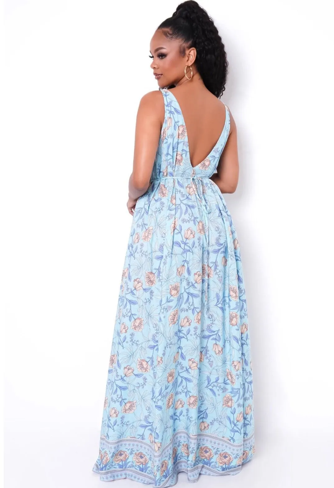 Sky  Maxi Dress