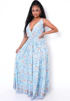 Sky  Maxi Dress