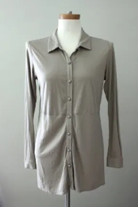 Soft Autumn Wheat Button-Down Shirt