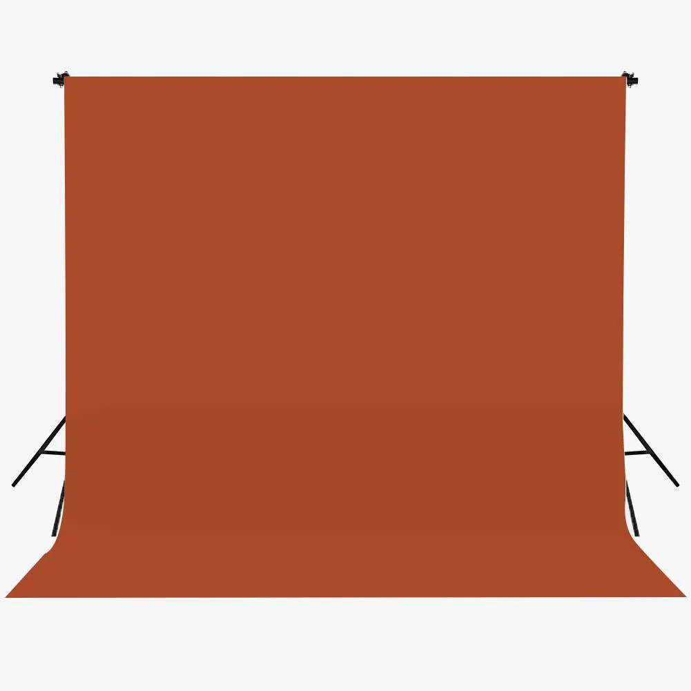 Spectrum Non-Reflective Full Paper Roll Backdrop (2.7 x 10M) - Warm Terracotta Brown (DEMO STOCK)