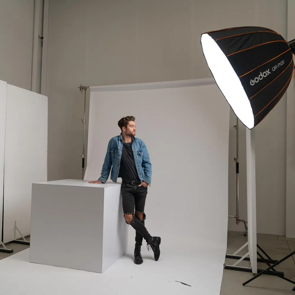Spectrum Non-Reflective Full Paper Roll Backdrop ( Custom Cut 2.7 X 10m) - Marshmallow White (DEMO STOCK)
