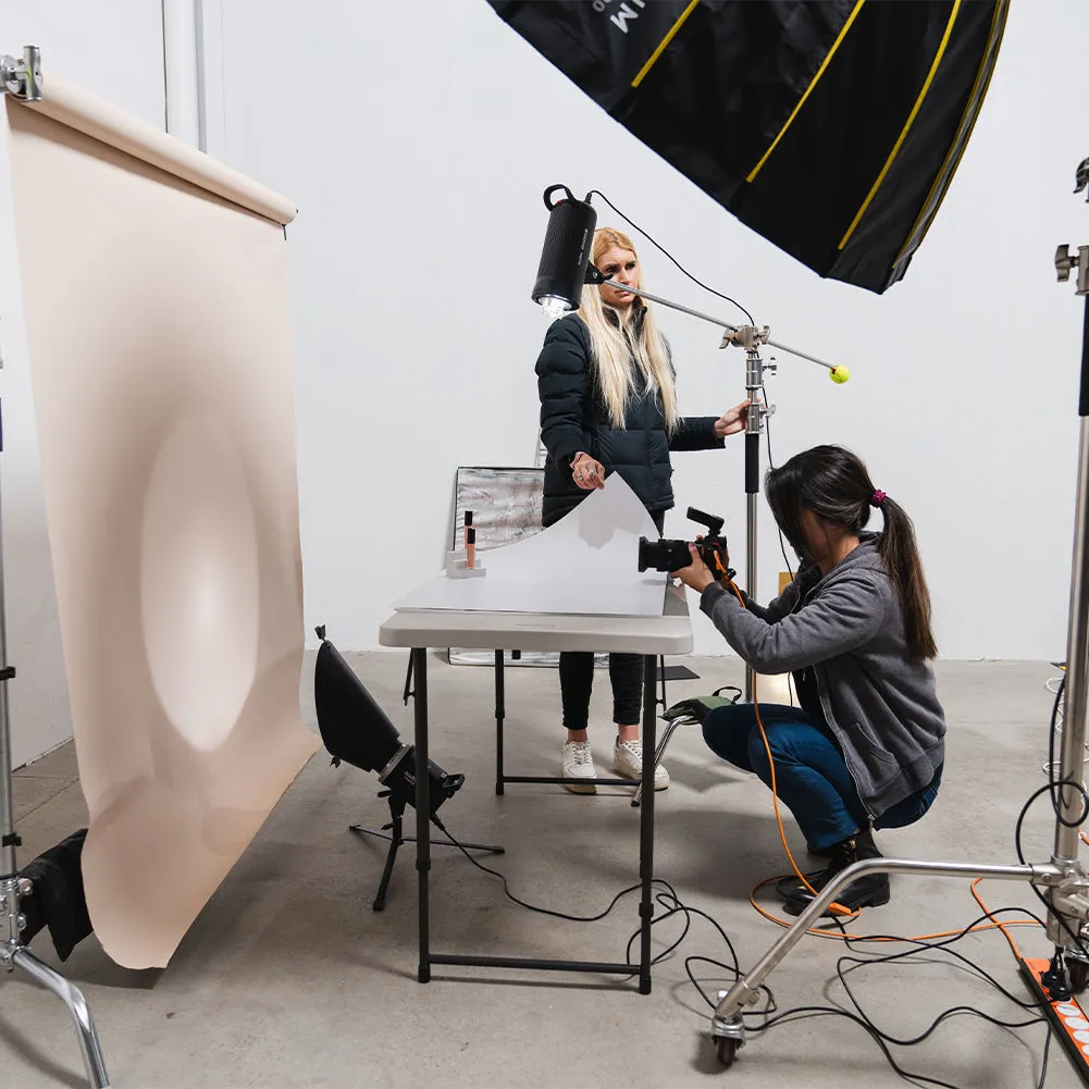 Spectrum Paper Roll Photography Studio Backdrop Half Width (1.36 x 10M) - In The Nude Beige