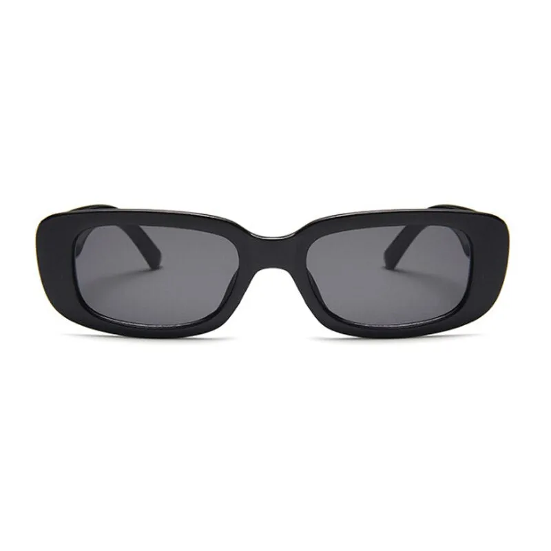 Sunglasses Women Fashion Designer Rectangle Sun Glasses Female Vintage Black Eyewear Ladies Driving Goggles
