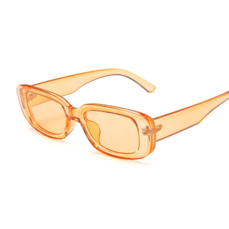 Sunglasses Women Fashion Designer Rectangle Sun Glasses Female Vintage Black Eyewear Ladies Driving Goggles