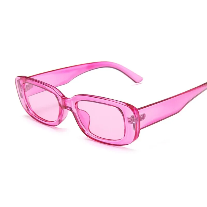 Sunglasses Women Fashion Designer Rectangle Sun Glasses Female Vintage Black Eyewear Ladies Driving Goggles