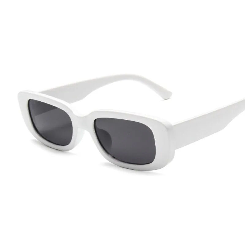 Sunglasses Women Fashion Designer Rectangle Sun Glasses Female Vintage Black Eyewear Ladies Driving Goggles