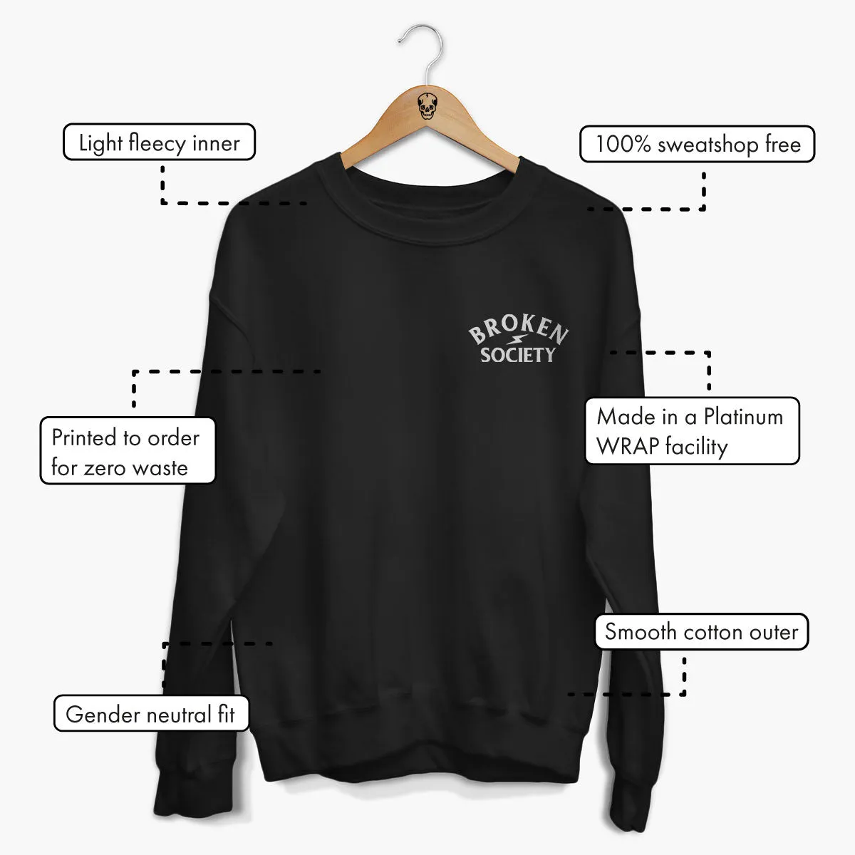 The Devil Tarot Sweatshirt (Unisex)