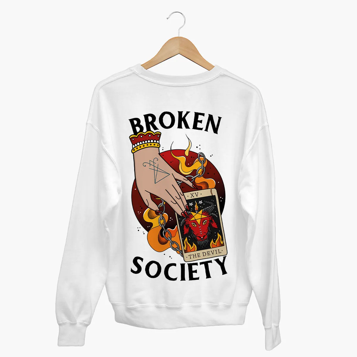 The Devil Tarot Sweatshirt (Unisex)
