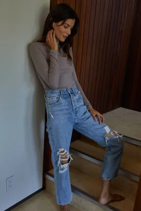 The Perfect Layer Top - Mocha